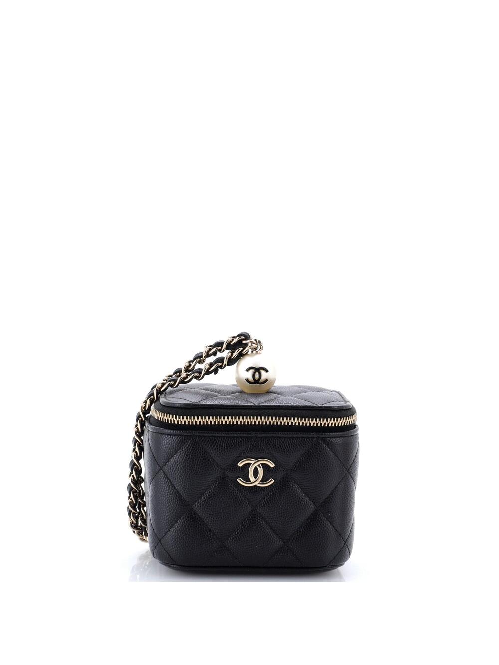 Chanel Classic Pearl Vanity Case With #357213C37B